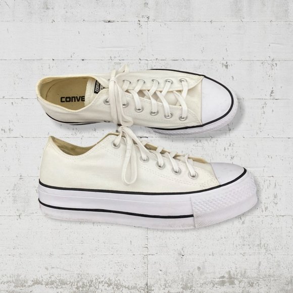 Converse Other - Converse, All Star Platform Sneakers,White, Size 9